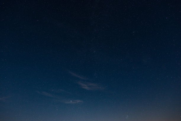 夏夜星空与云图片下载