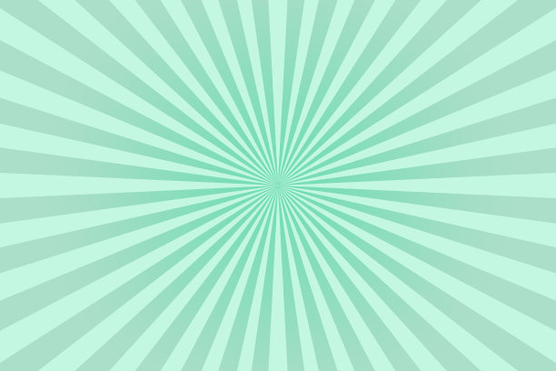 绿色柔和的颜色射线抽象的背景。图片下载