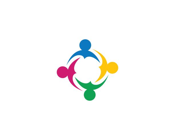 社区矢量图标插图设计图片下载
