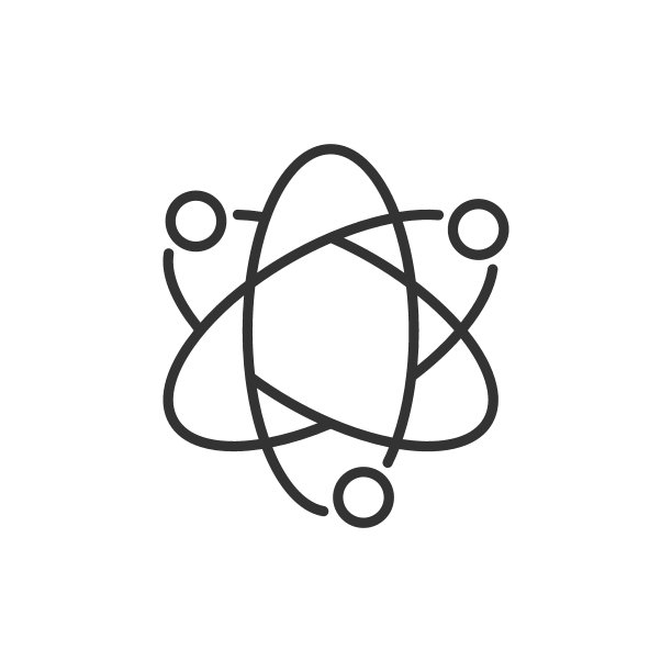 扁平风格科学图标：DNA细胞矢量插图在白色背景上，分子进化商业概念图片下载