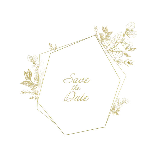 诱人的框架与金色的树枝图片下载