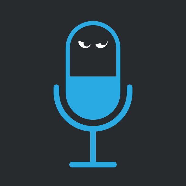 带着强盗面具的语音助手图标。图片下载