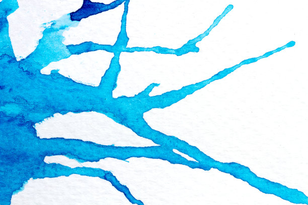 手绘水彩天空和云彩，抽象水彩背景图片下载