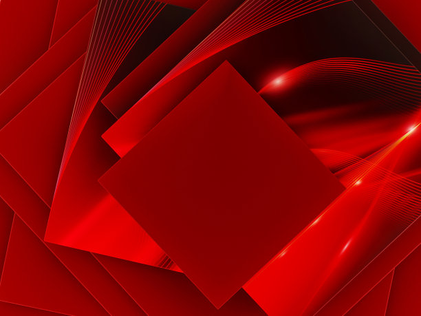 时尚的未来主义红色背景。3 d演示。图片下载