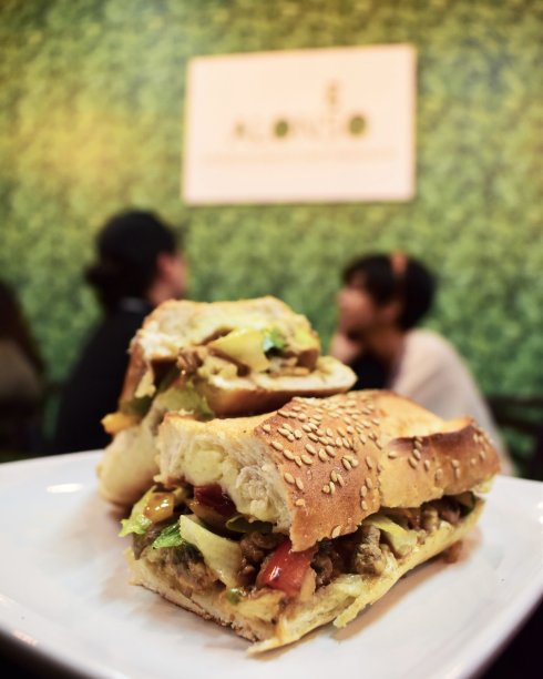 瓜纳华托鸡肉三明治餐厅图片下载