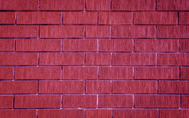 粉红色的砖墙纹理与旧的肮脏和复古风格的图案背景图片下载