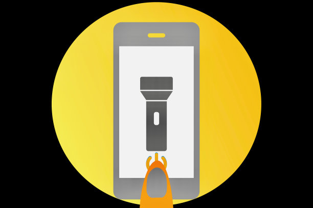 智能手机手电筒功能图片下载