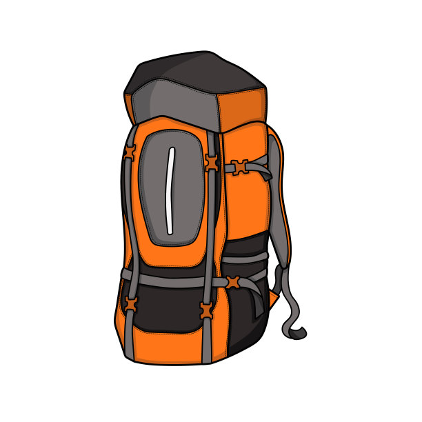 背包插图设计图片下载