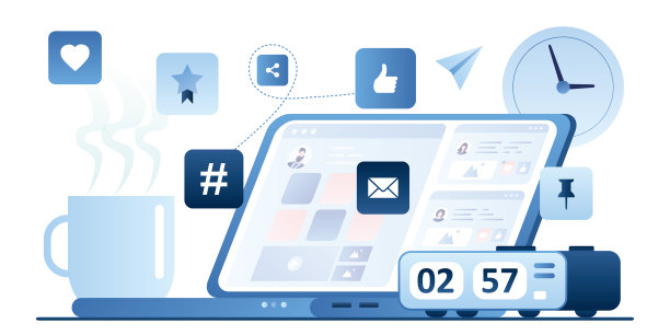 对话框的帮助服务。笔记本电脑屏幕上的用户头像和带有语音信息的机器人图片下载