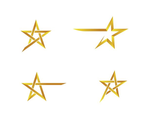 星形矢量图标插图设计图片下载