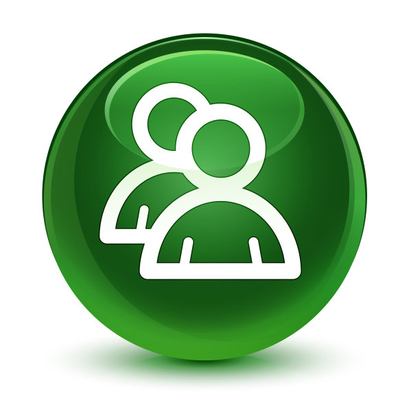 组图标玻璃软绿色圆形按钮图片下载