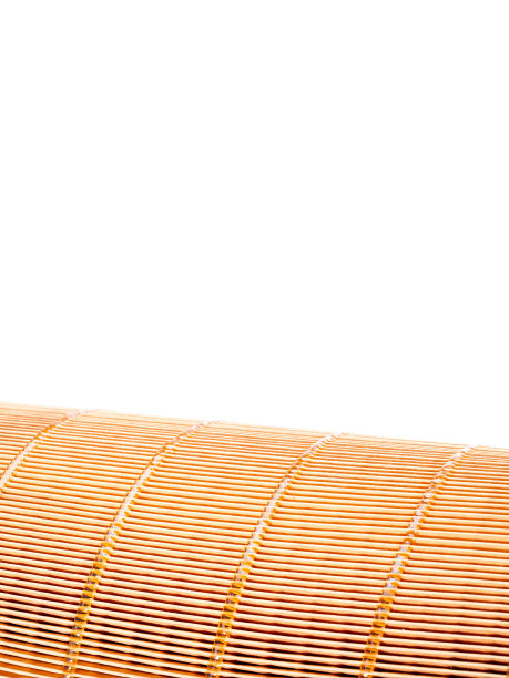 黄色纸汽车滤镜，空垂直模型海报与文本与汽车备件主题的空间。图片下载