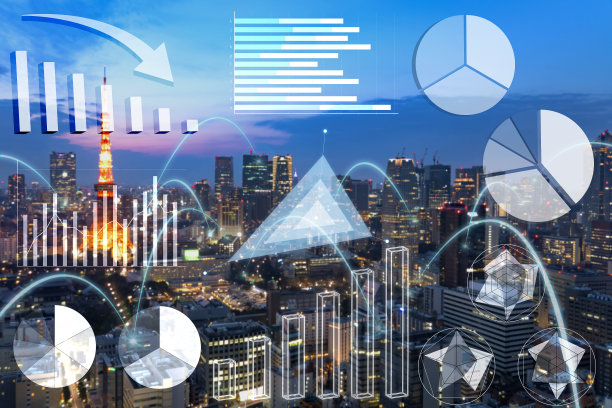 货币业务和市场图表图片下载