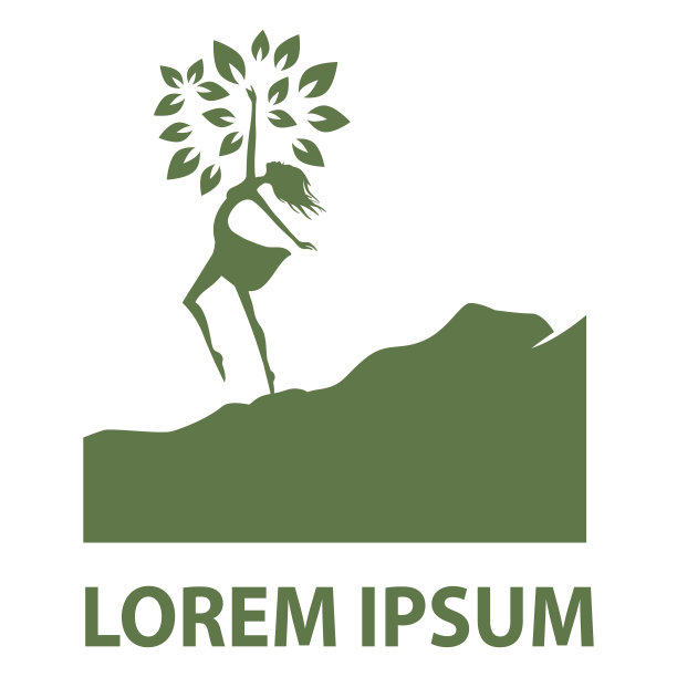 树木女人图片下载