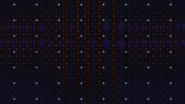 技术背景-复杂抽象流动图案和灯光-红洋红-全框架-未来图片下载