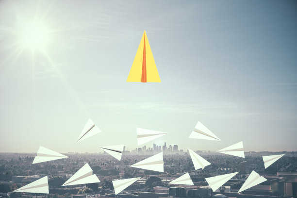 领导和不同的概念。图片下载