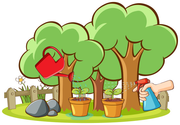 孤立的花园图片图片下载