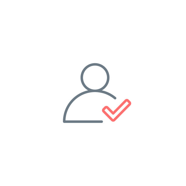 验证或验证用户线性图标。轮廓轮廓象形图与复选标记。可编辑的中风。股票矢量插图孤立的白色背景。图片下载