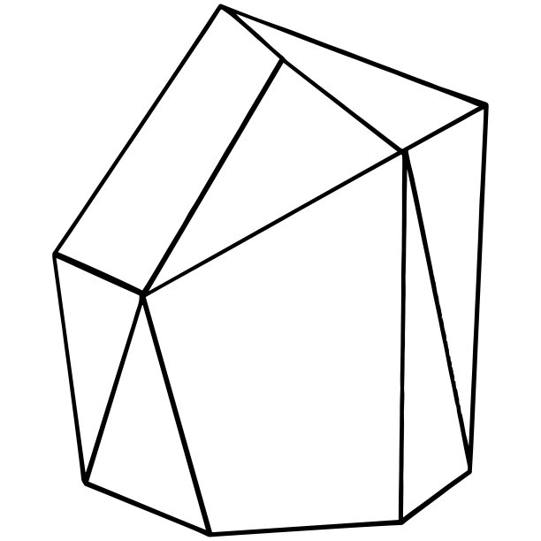 向量的几何形式。孤立的插画元素。马赛克的形状。图片下载