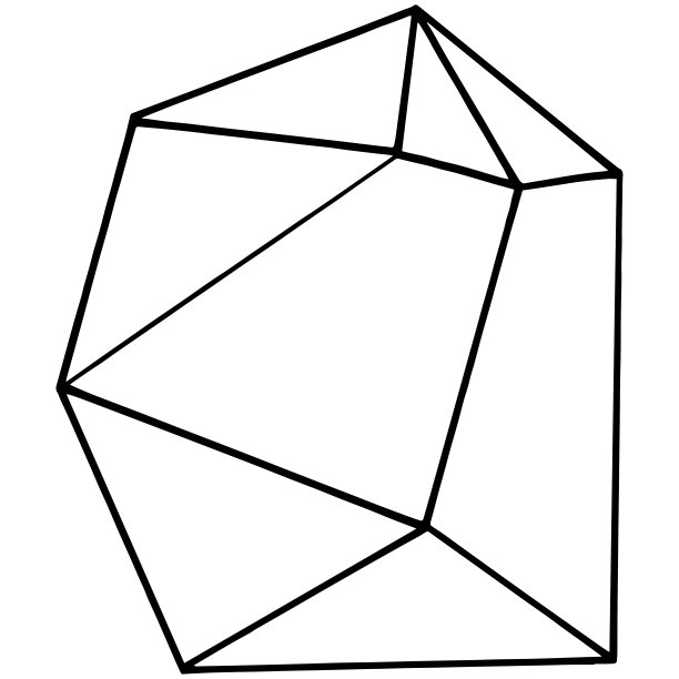 向量的几何形式。孤立的插画元素。马赛克的形状。图片下载