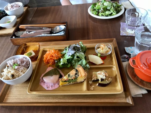 有机午餐盘图片下载