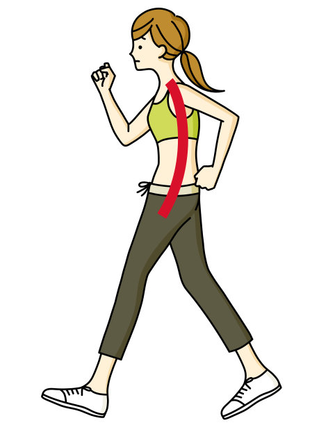 女性walking-Stoop图片下载