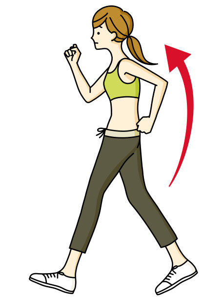 女性walking-Stoop图片下载