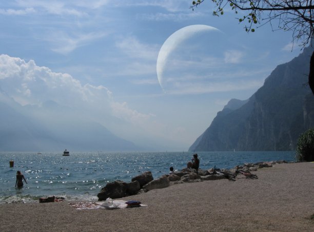 加尔达湖图片下载