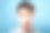 我的头发怎么了?特写的年轻的黑发男子抬头与询问的凝视，不满意凌乱的刘海发型，工作室拍摄图片下载