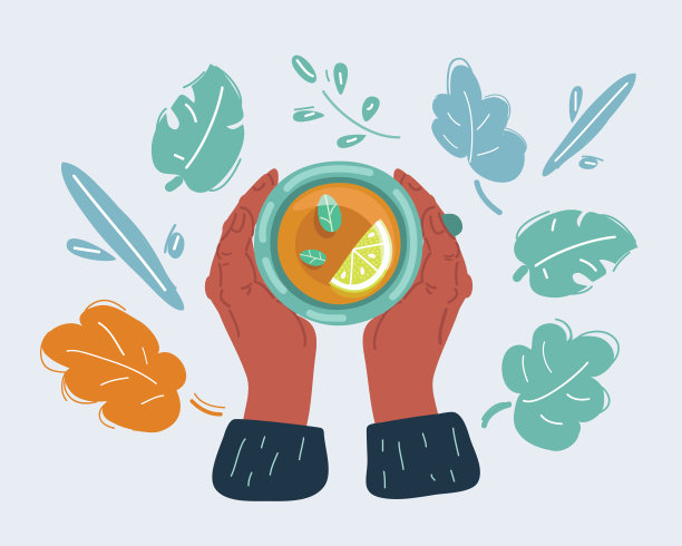 人的双手捧着一杯茶图片下载