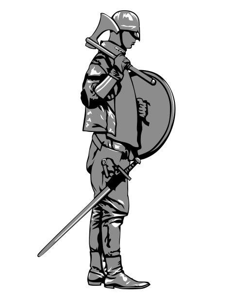 中世纪的骑士图片下载