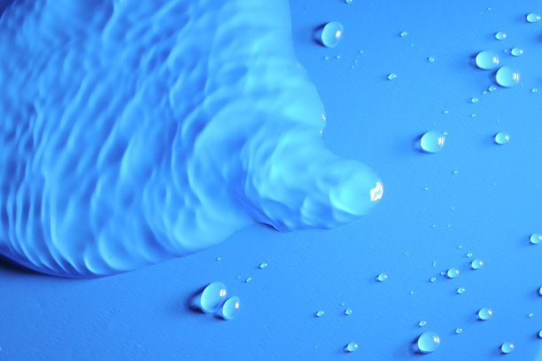 蓝色的水滴图片下载