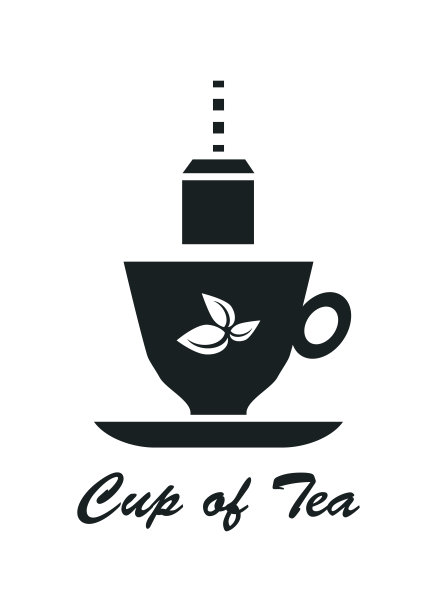 一杯茶的图标。图片下载