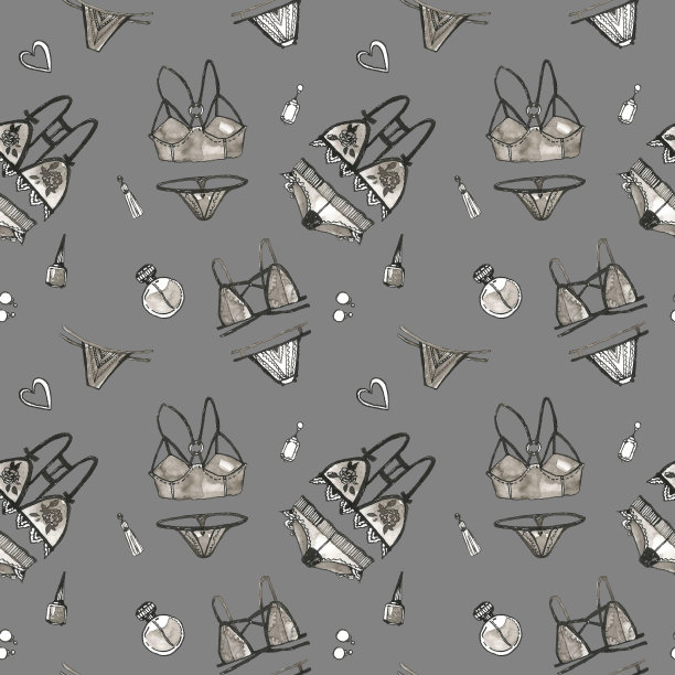 墨水内衣模式图片下载