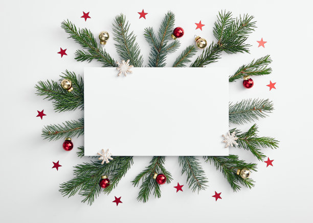 圣诞节最小的概念图片下载