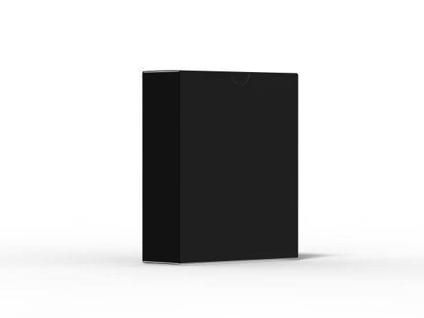 空白平板盒模拟模板上孤立的白色背景，准备设计演示，3d插图图片下载