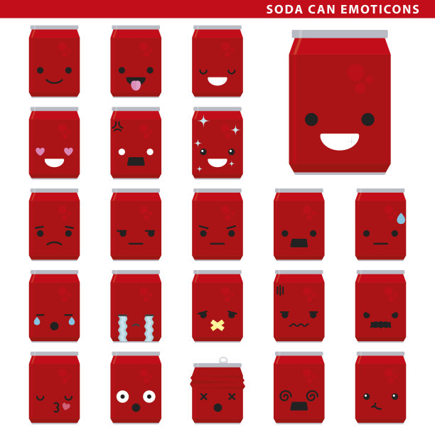 苏打水可以表情符号图片下载