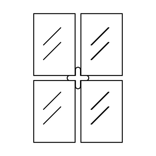 瓷砖间隔图标图片下载