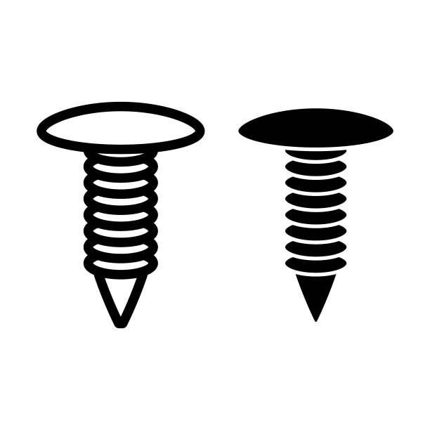 保险杠剪辑图标，扣件剪辑图标图片下载