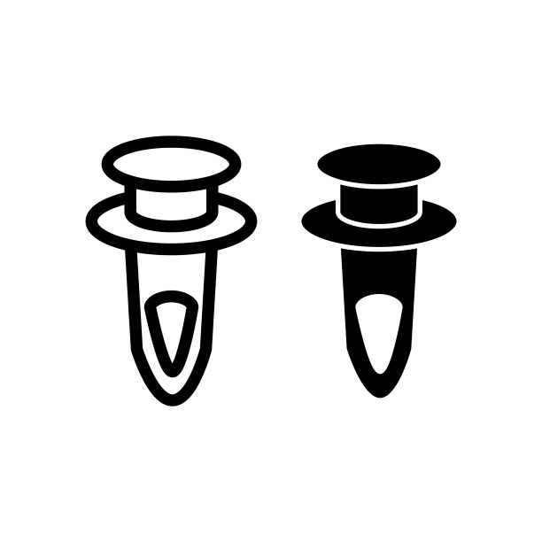 保险杠剪辑图标，扣件剪辑图标图片下载