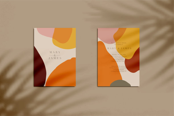 婚礼邀请函图片下载