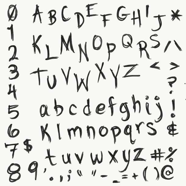 手写的划痕文本图片下载