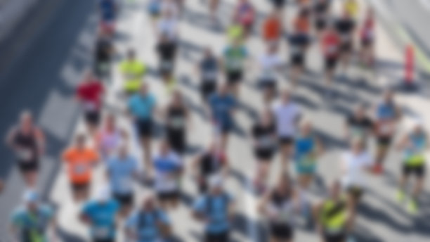 街上的跑步者图片下载