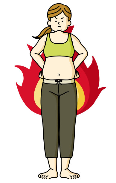 肥胖woman-motivated-combustion图片下载