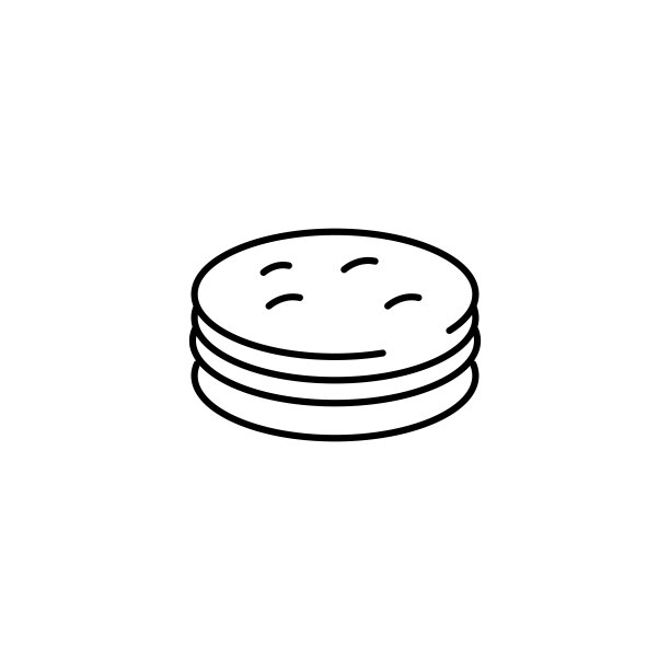 简单的饼干图标图片下载