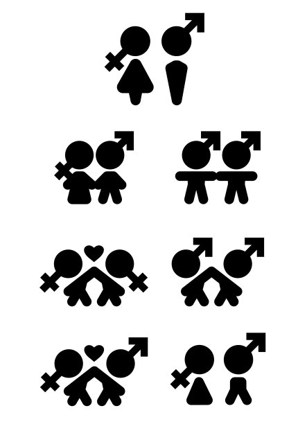 性别图标图片下载