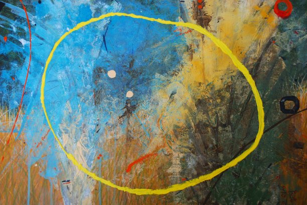 原始现代抽象丙烯和油画图片下载