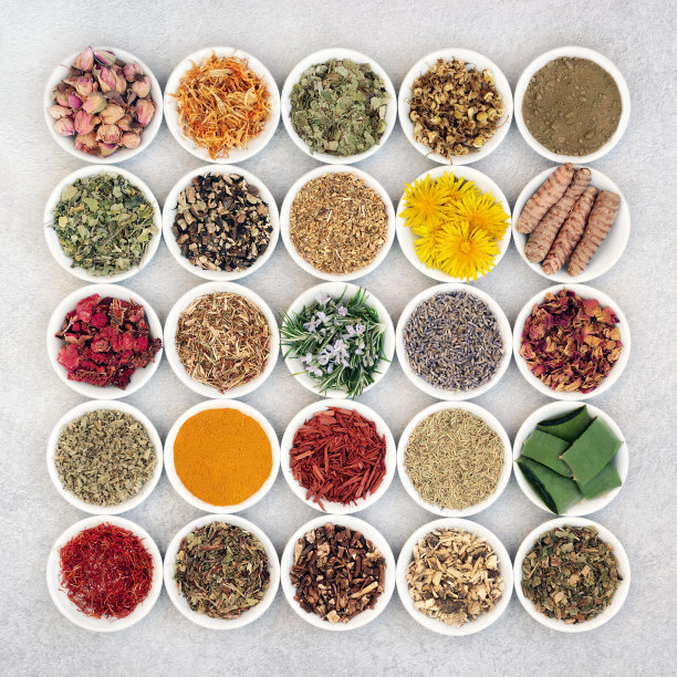 草药和香料的皮肤护理图片下载