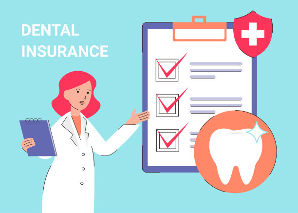 牙科保险女医生和剪贴板图片下载