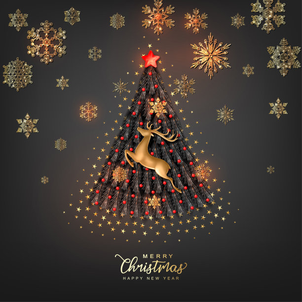 圣诞卡和新年贺卡图片下载